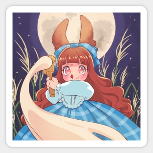 Bunny Maple Sticker